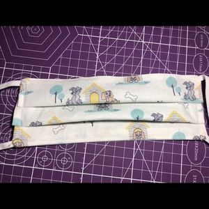 Lady and the tramp face mask